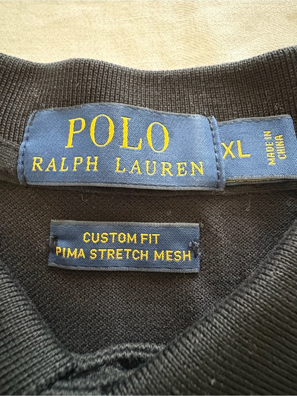 Ralph Lauren Black Polo